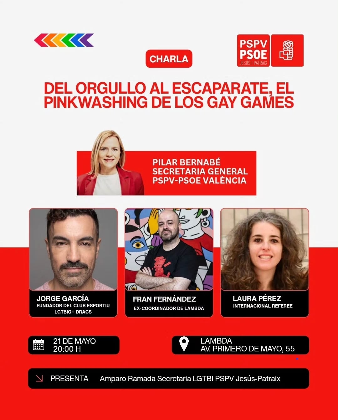 Charla: ... el pinkwashing de los GayGames