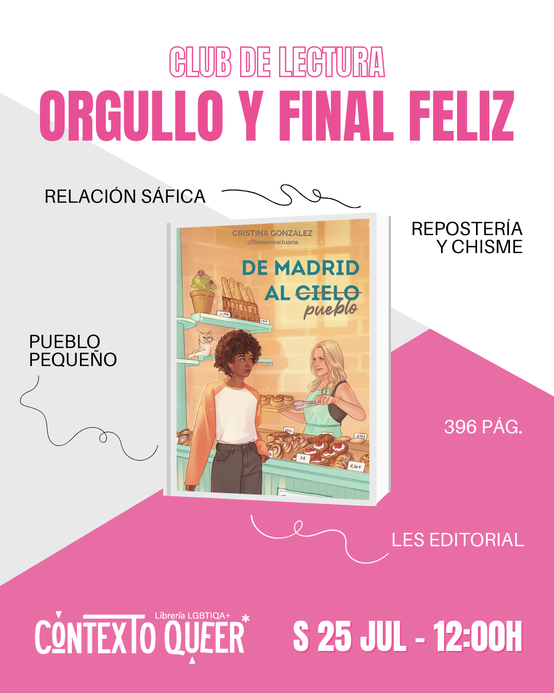 Club de lectura Orgullo y final feliz