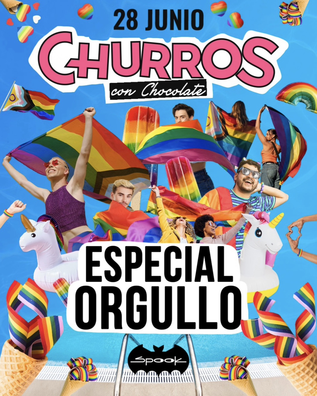 Churros con Chocolate - Especial orgullo