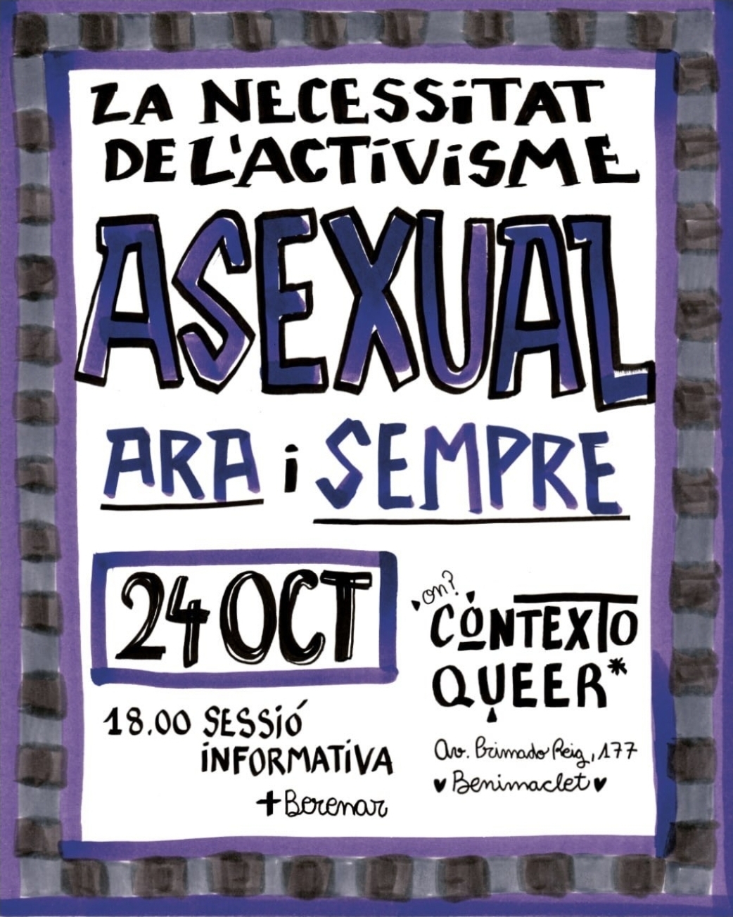 La necessitat de l'activisme asexual ara i sempre