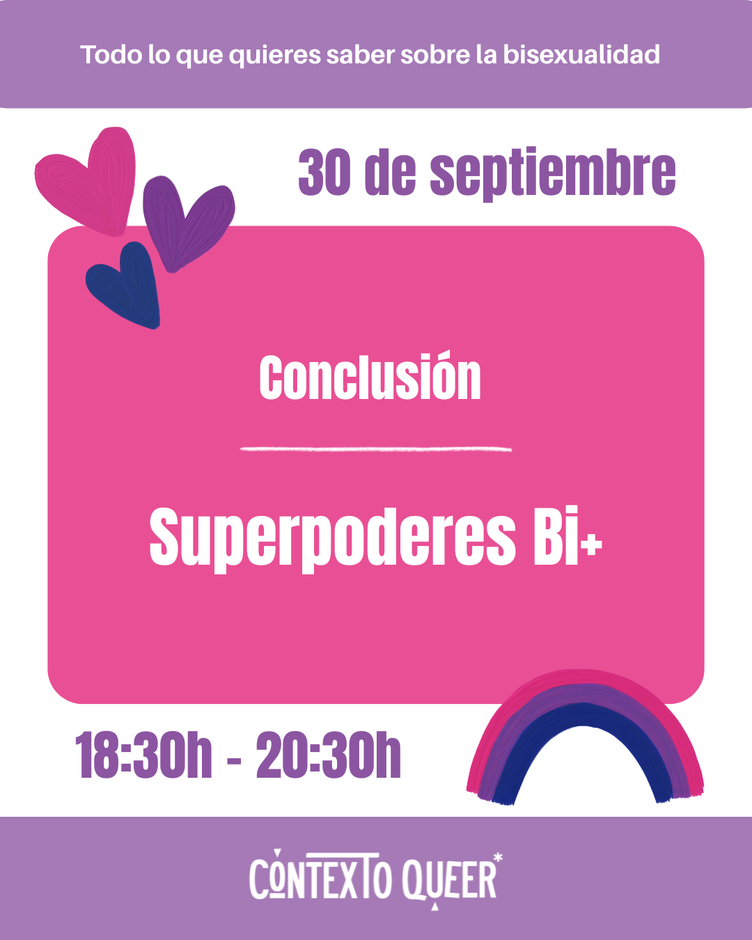 Conclusión | Todo lo que quieres saber sobre la bisexualidad