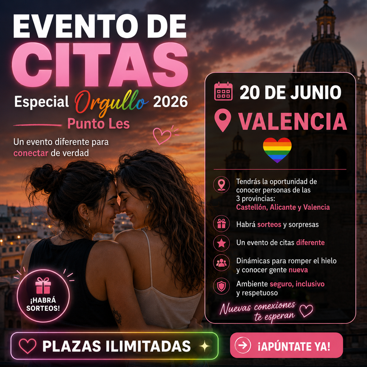 Citas Chicas especial orgullo 