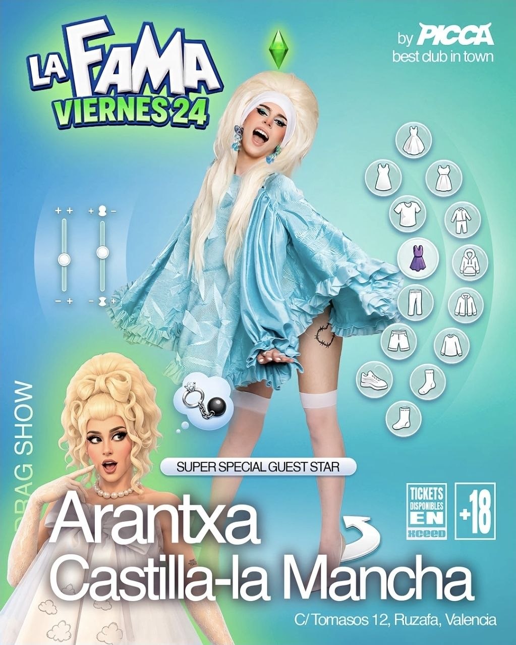La Fama - Drag Show con Arantxa Castilla-la Mancha