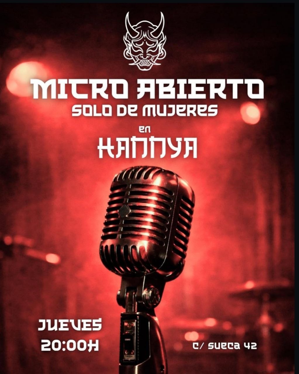 Micro Abierto Solo de Mujeres