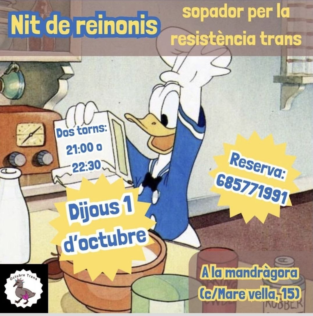 Nit de reinonis - sopador per la resistència trans