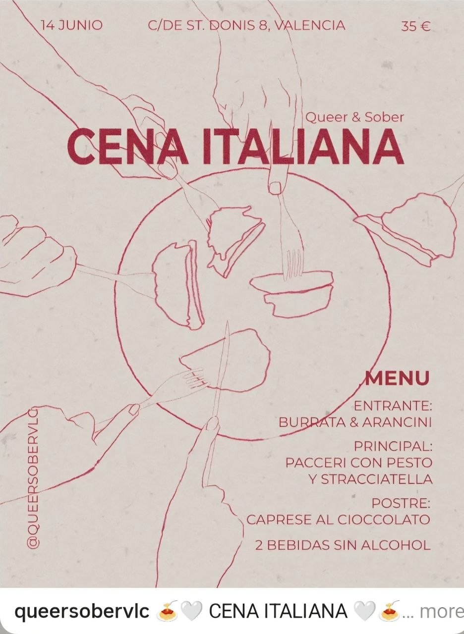 Cena Italiana Queer & Sober