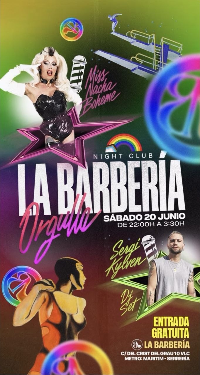Orgullo - La Barbería Night Club