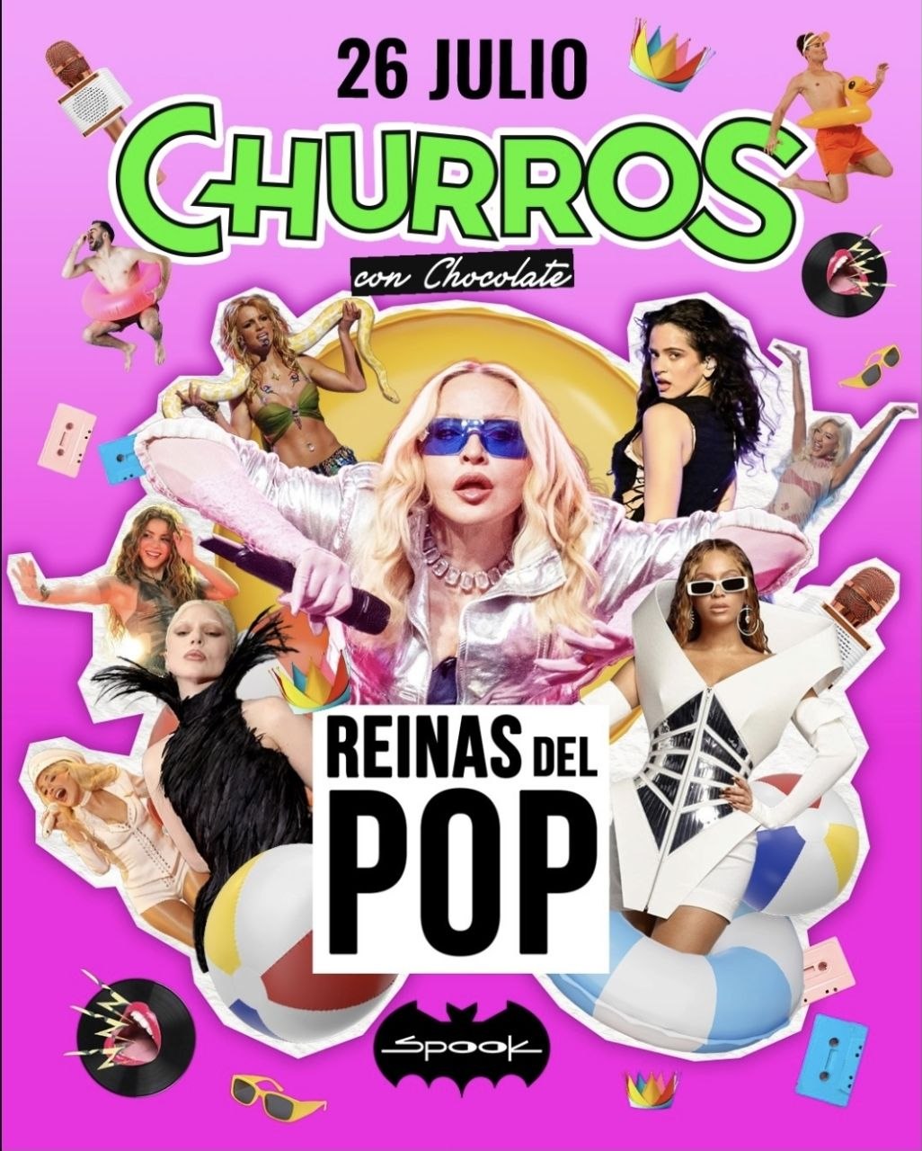 Churros con Chocolate - Reinas del Pop