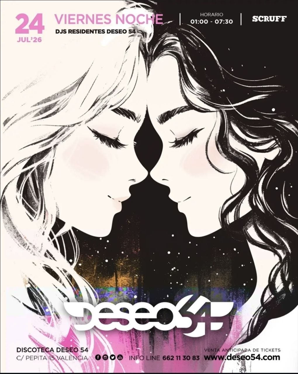 Viernes Noche - DJs Residentes Deseo 54