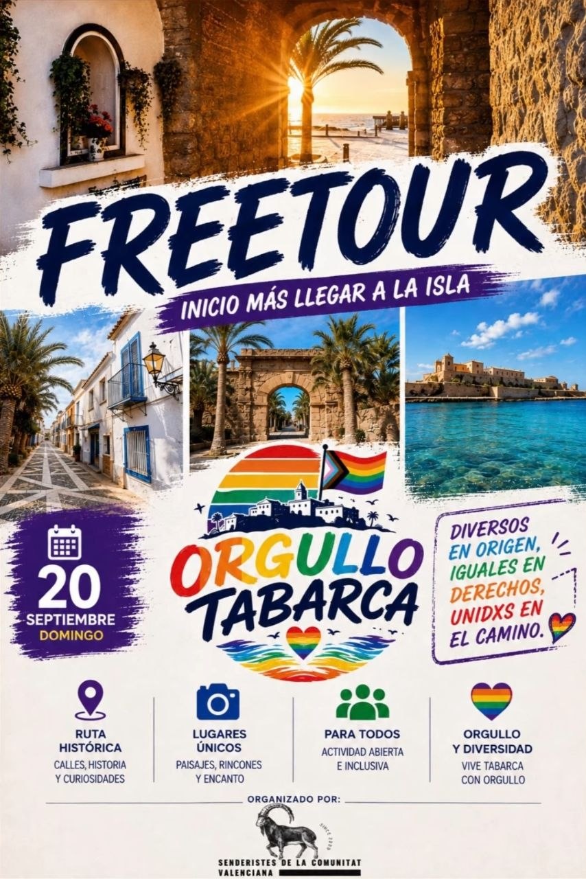 Free Tour Orgullo Tabarca