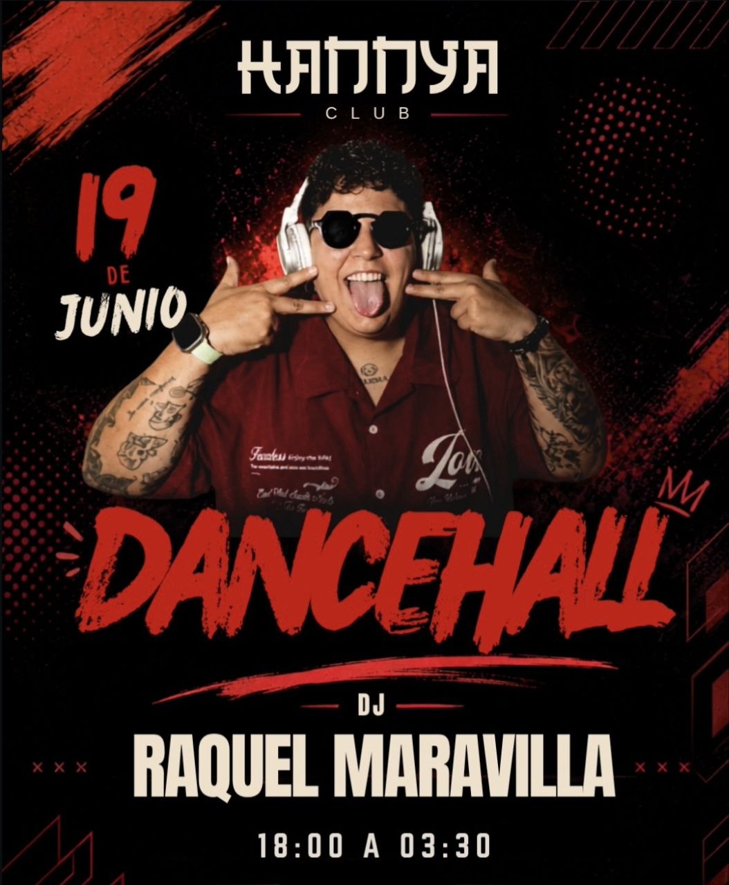 Dancehall con DJ Raquel Maravilla