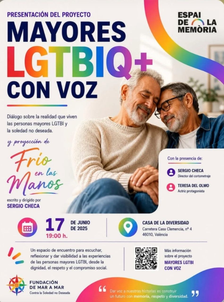 Presentación del Proyecto Mayores LGTBIQ+ Con Voz
