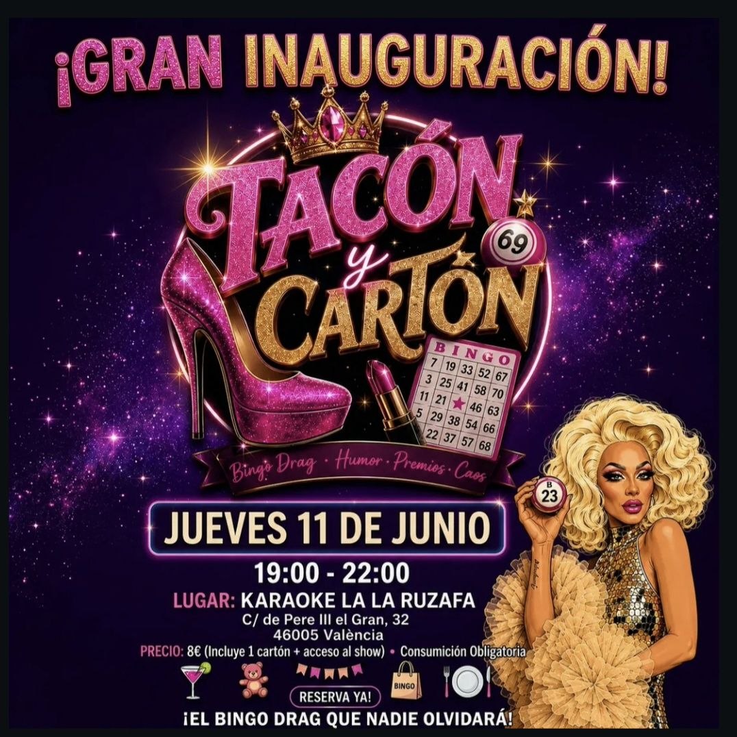 Tacón y Cartón - Gran Inauguración