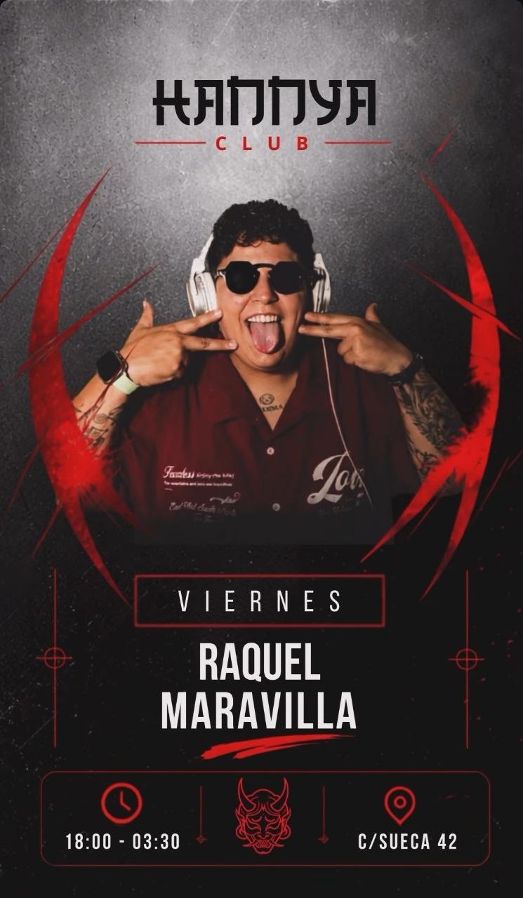 Raquel Maravilla en Hannya Club