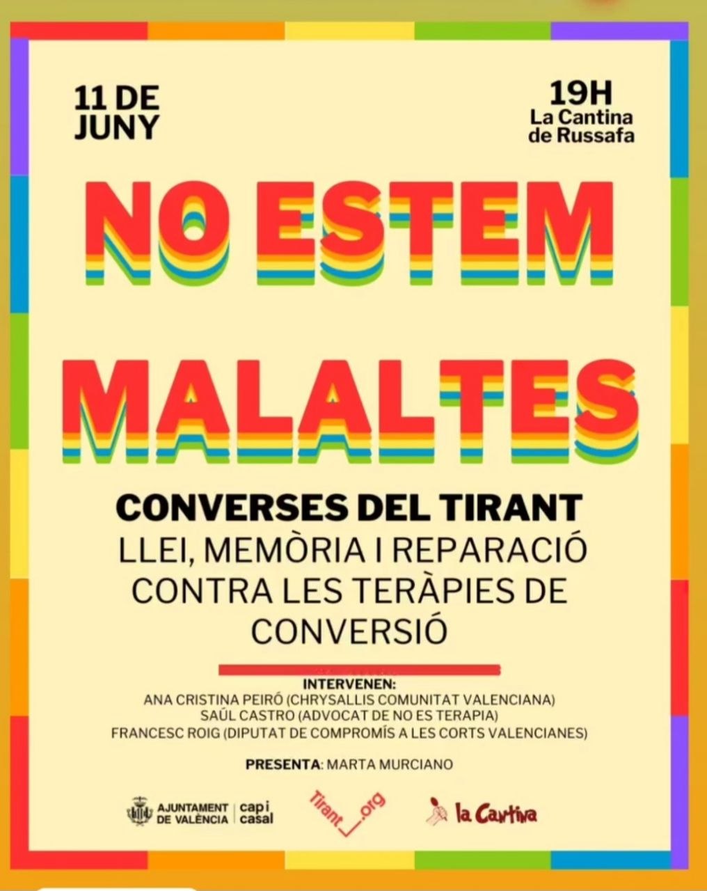 No Estem Malaltes - Converses del Tirant