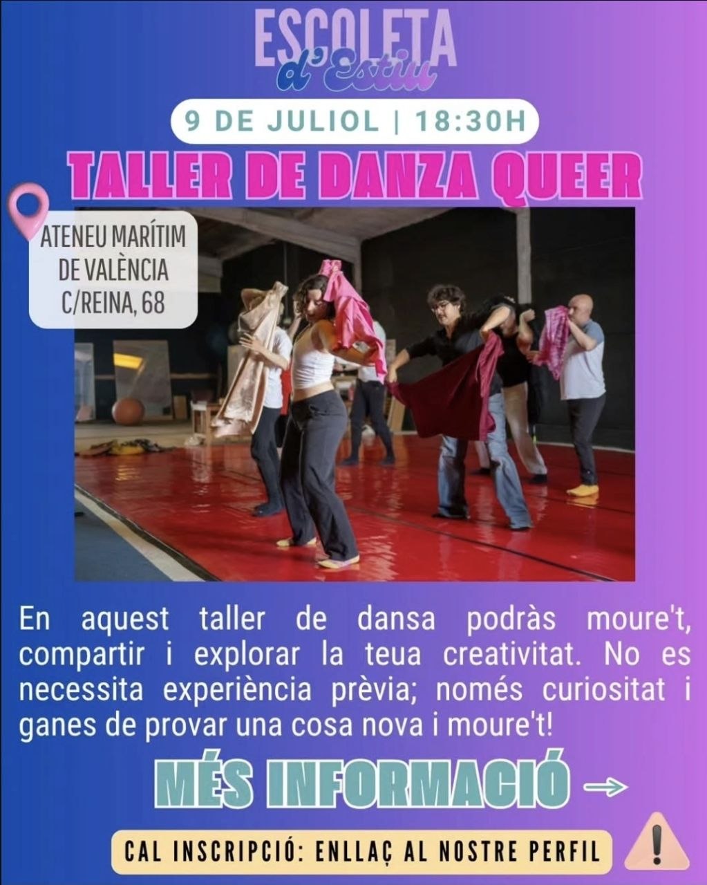 Taller de Danza Queer - Escoleta d'Estiu