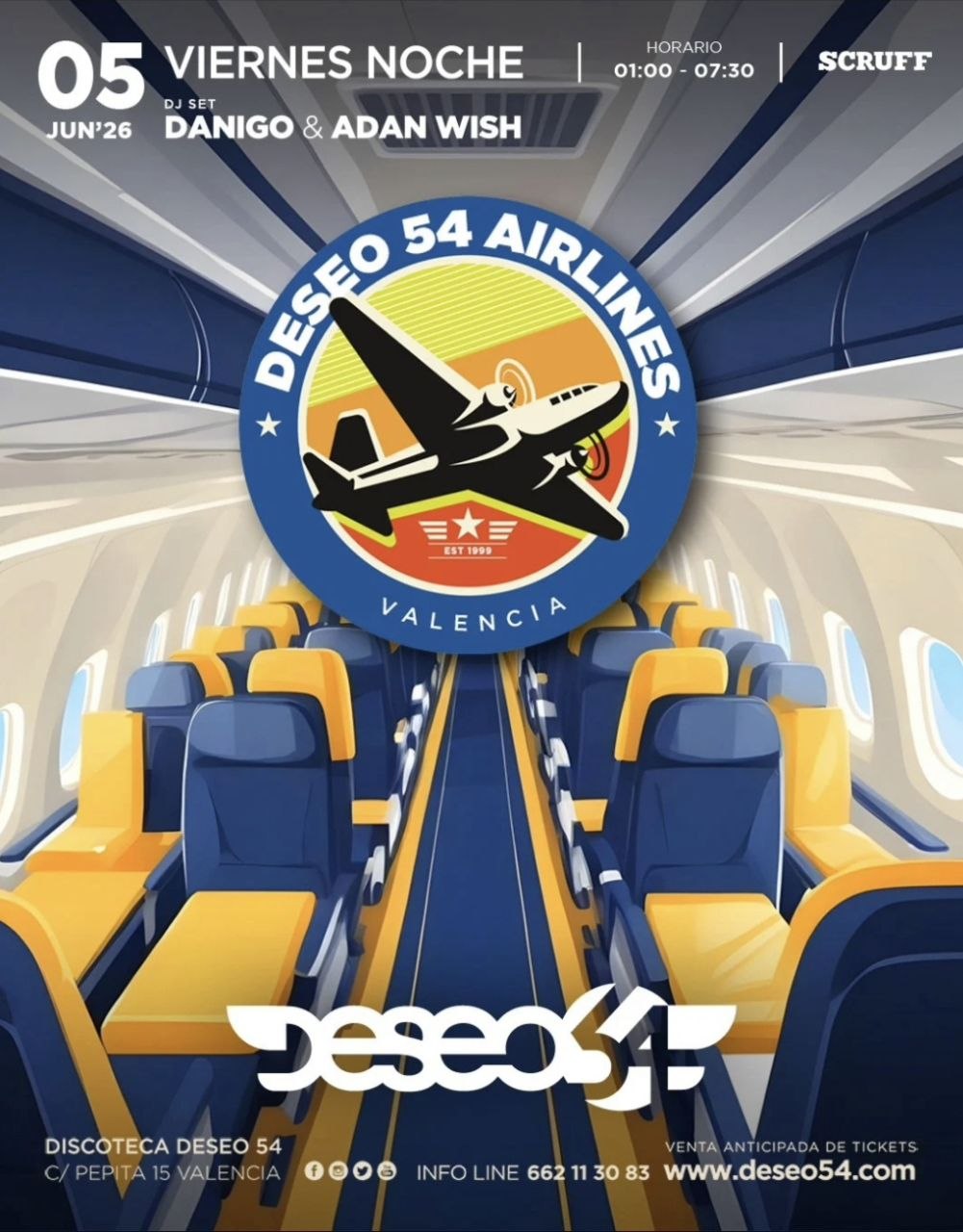 Deseo 54 Airlines
