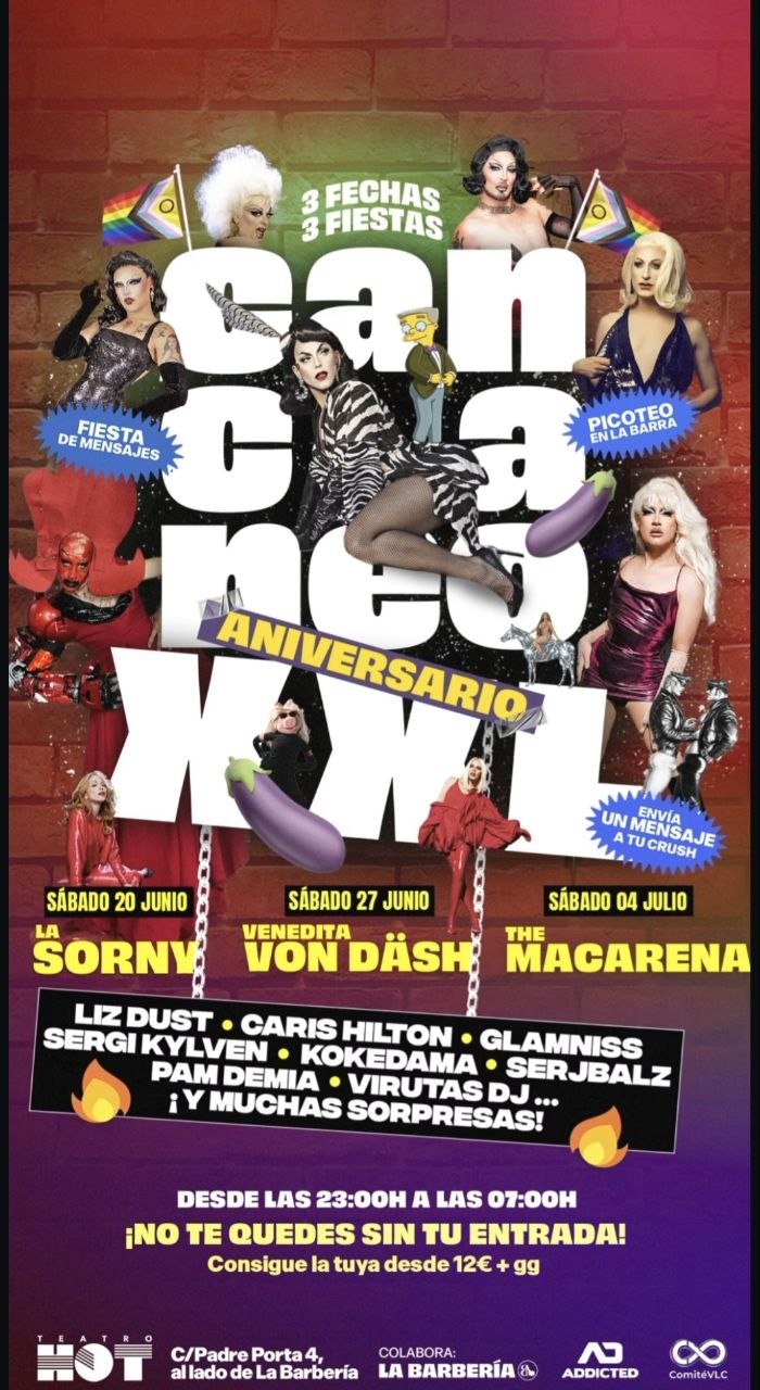 Cancaneo XXL Aniversario
