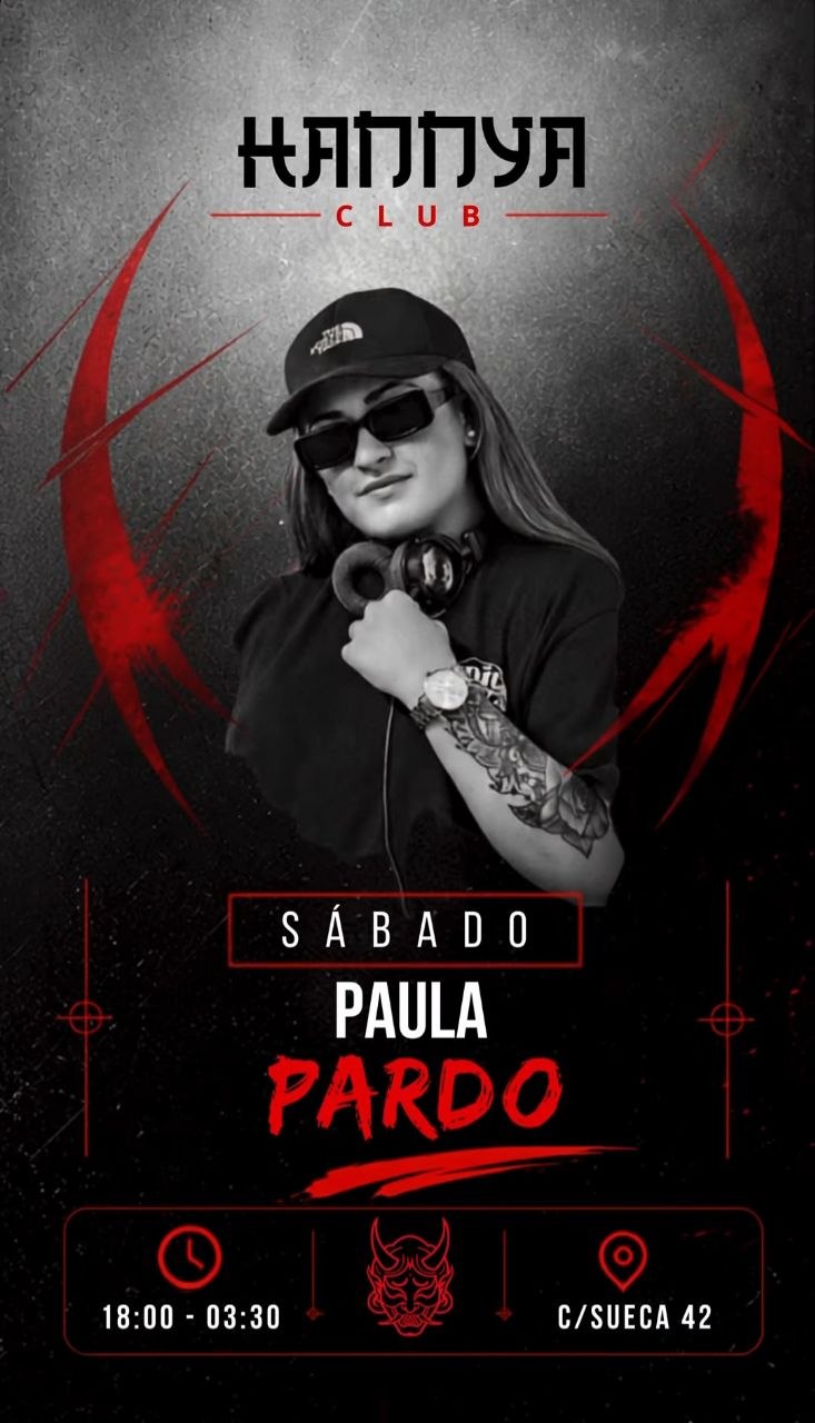Paula Pardo en Hannya Club