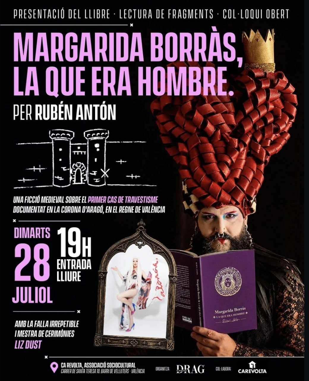 Margarida Borràs, la que era hombre