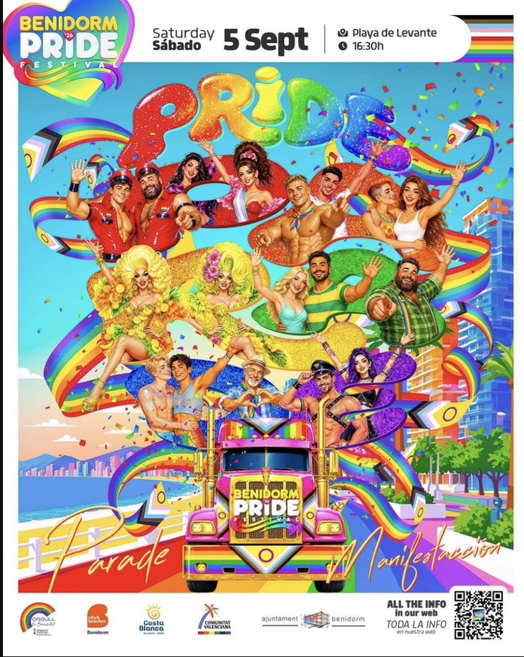 Benidorm Pride Festival - Parade / Manifestación