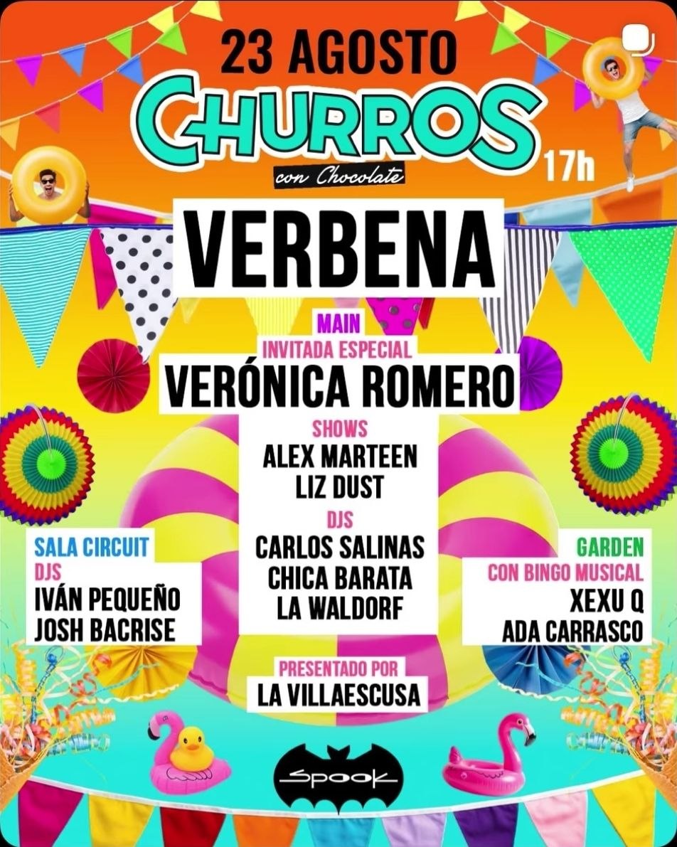 Churros con Chocolate - Verbena