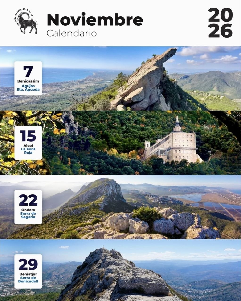 Senderismo: Serra de Benicadell