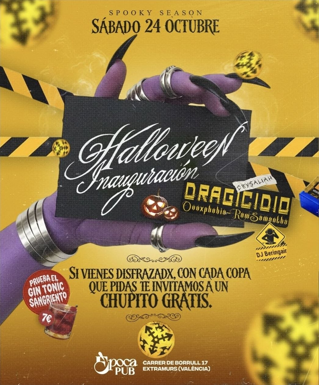 Halloween Inauguración - Dragicidio