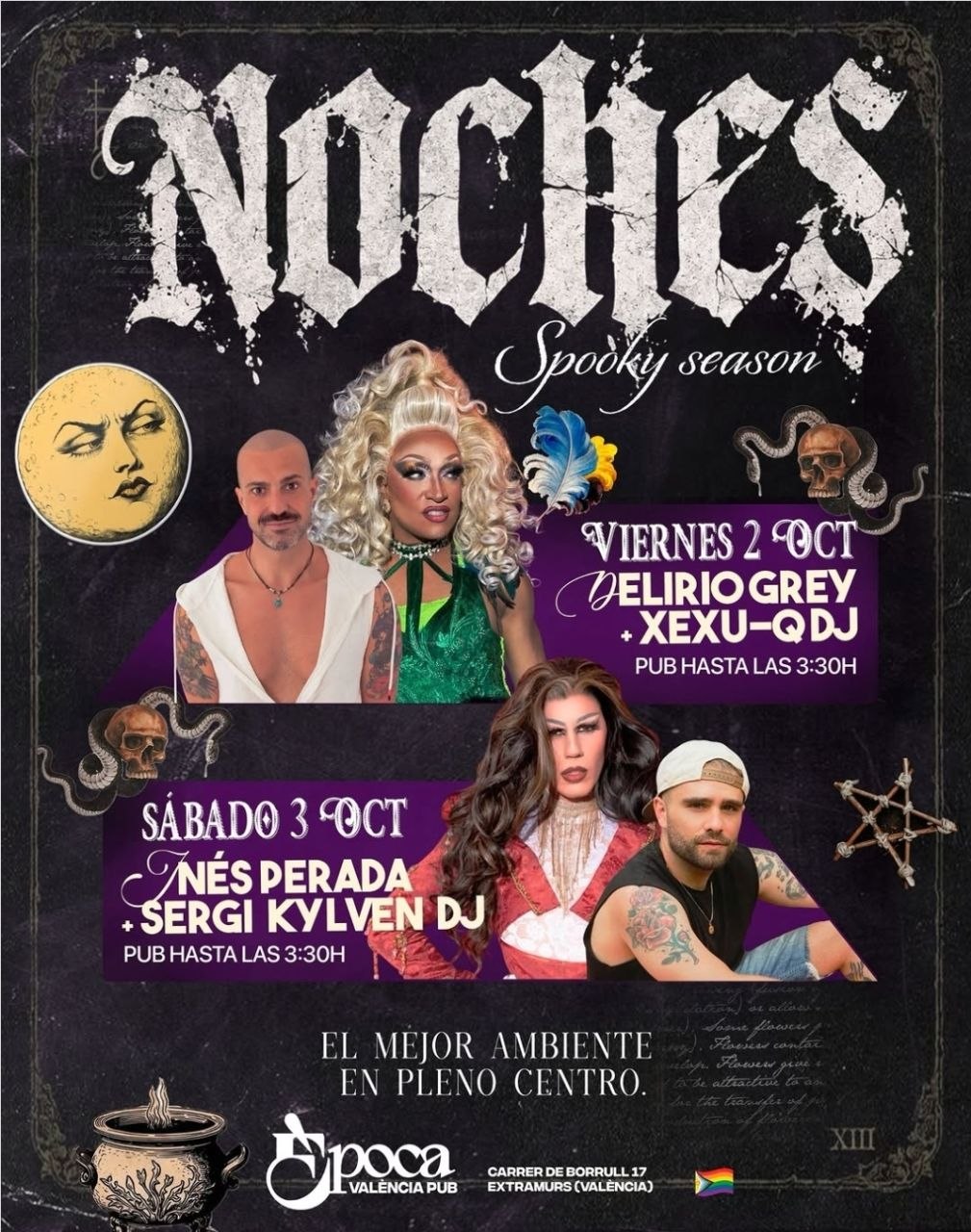 Noches Spooky Season - Sábado